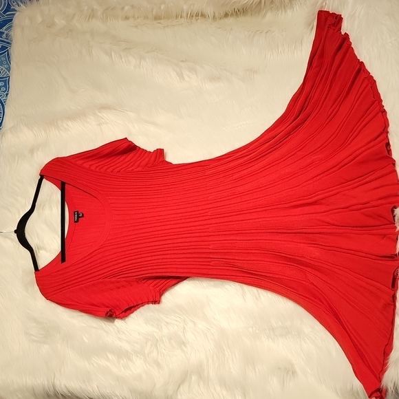 Torrid Holiday  Red Sweater Dress sz 4. HOLIDAY - Picture 3 of 10